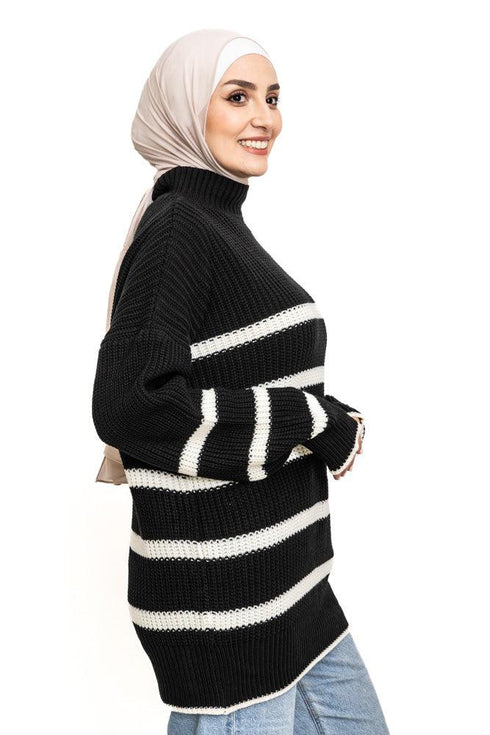 Black S - W Pullover - Khotwh